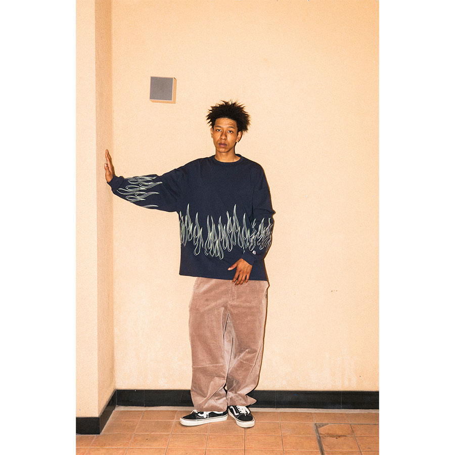 HAIGHT : FLAMES LS Tee