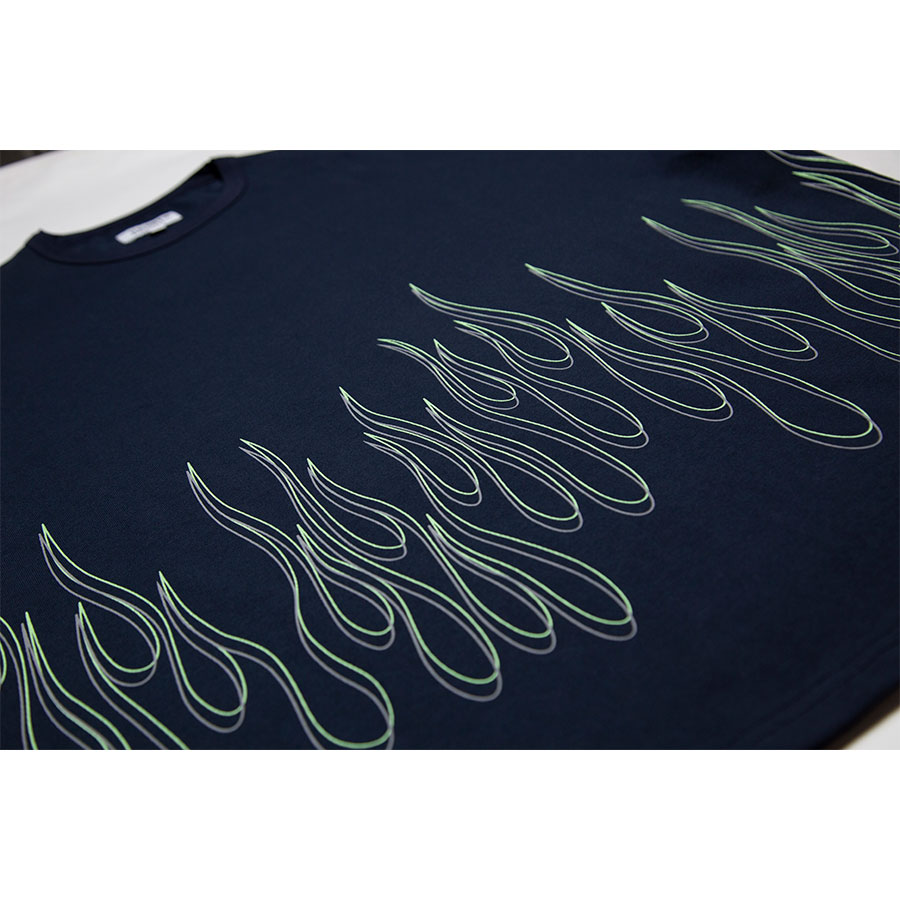 HAIGHT : FLAMES LS Tee