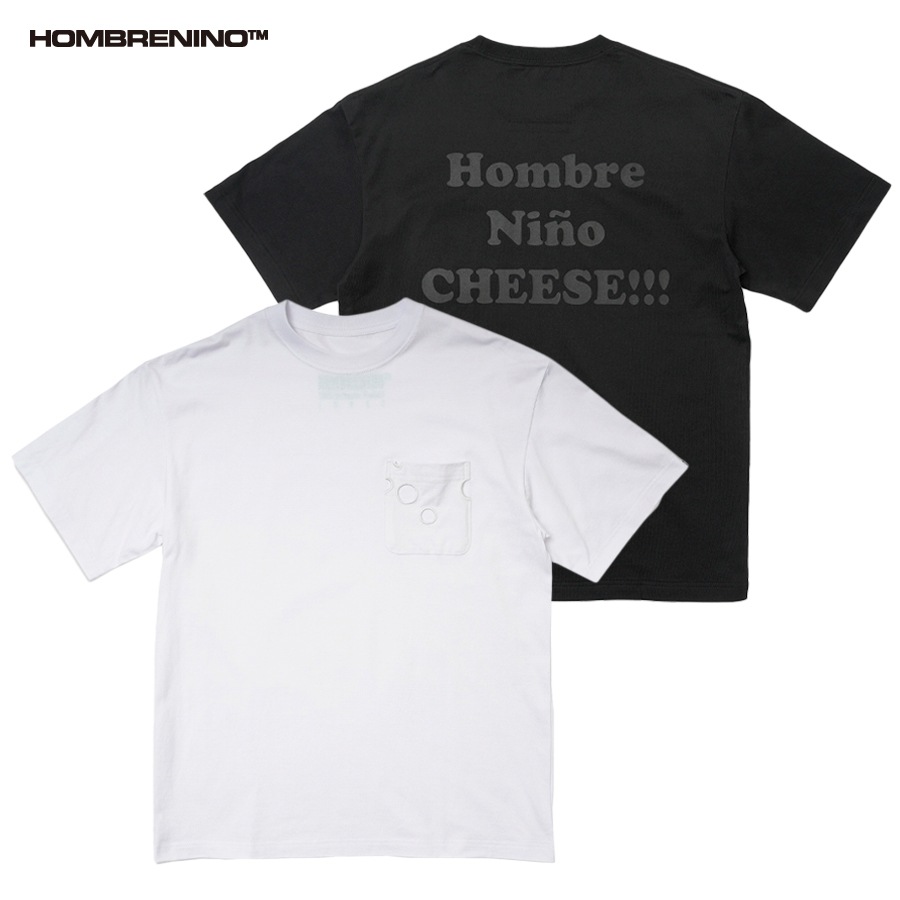 Hombre Nino : S/S PRINT TEE (CHEESE!!!)