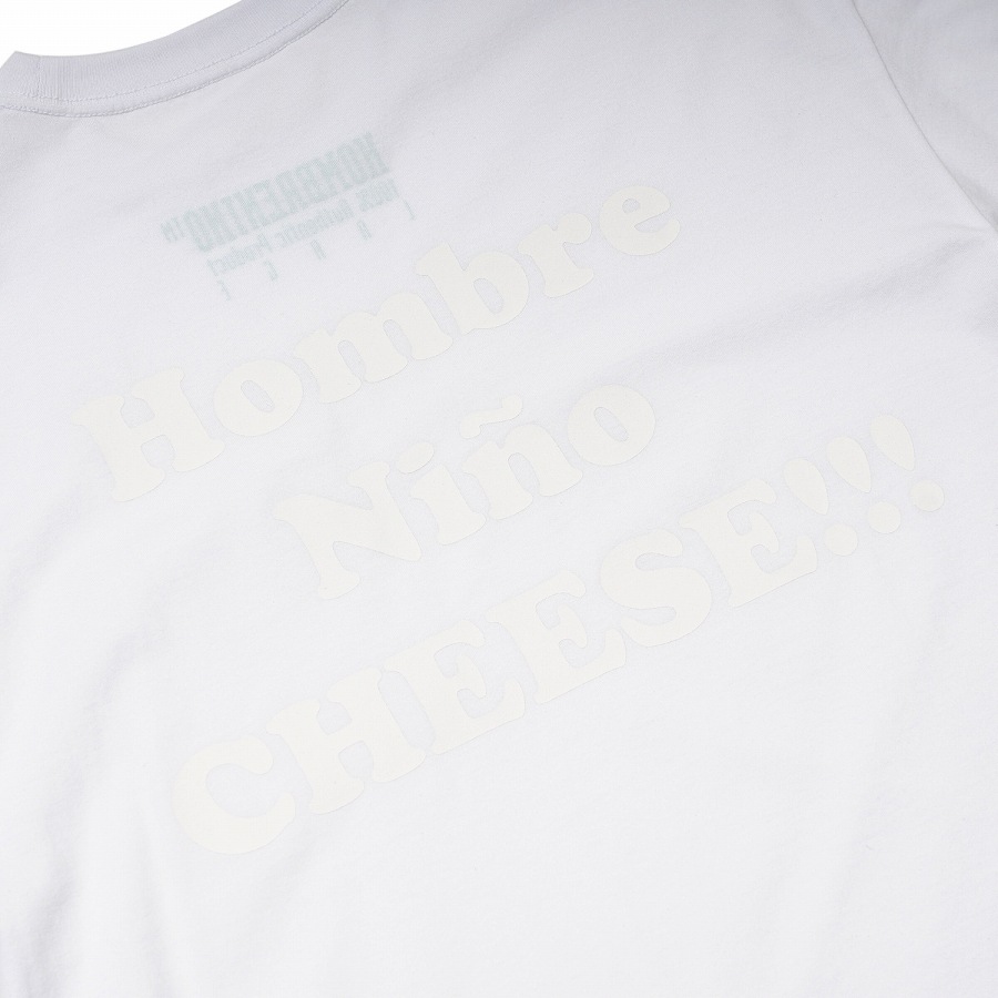 Hombre Nino : S/S PRINT TEE (CHEESE!!!)