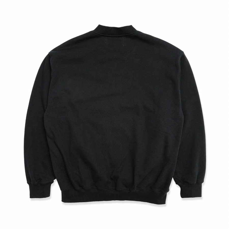 Hombre Nino : ZIP UP CREW NECK (RUBBER LOGO)