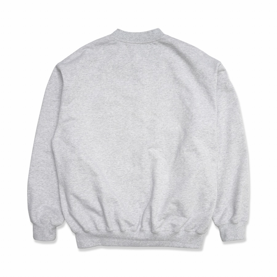 Hombre Nino : ZIP UP CREW NECK (RUBBER LOGO)