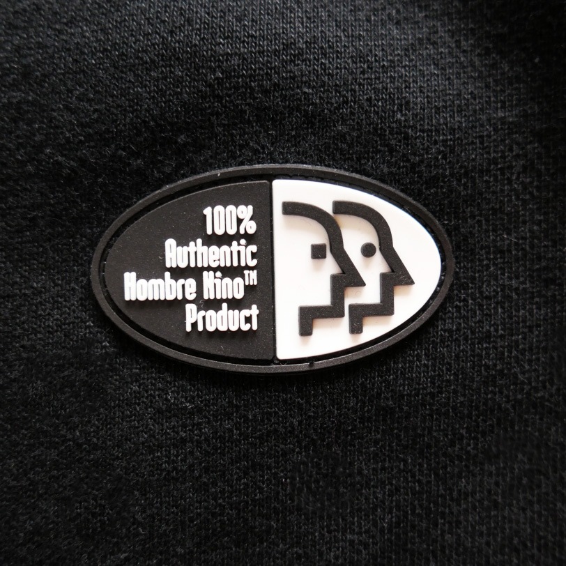 Hombre Nino : ZIP UP CREW NECK (RUBBER LOGO)