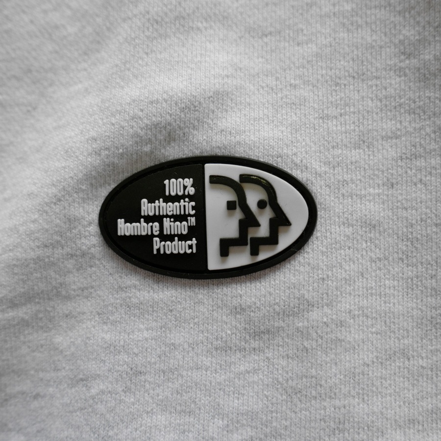 Hombre Nino : ZIP UP CREW NECK (RUBBER LOGO)