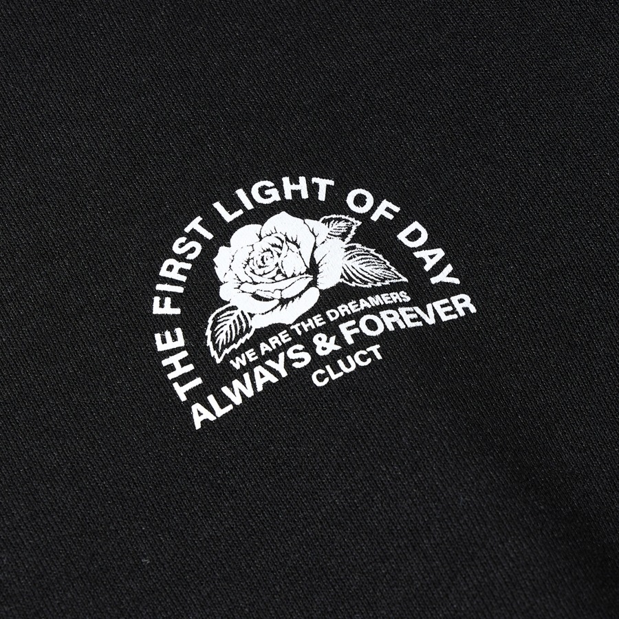 CLUCT : ROSE [CREW SWEAT]