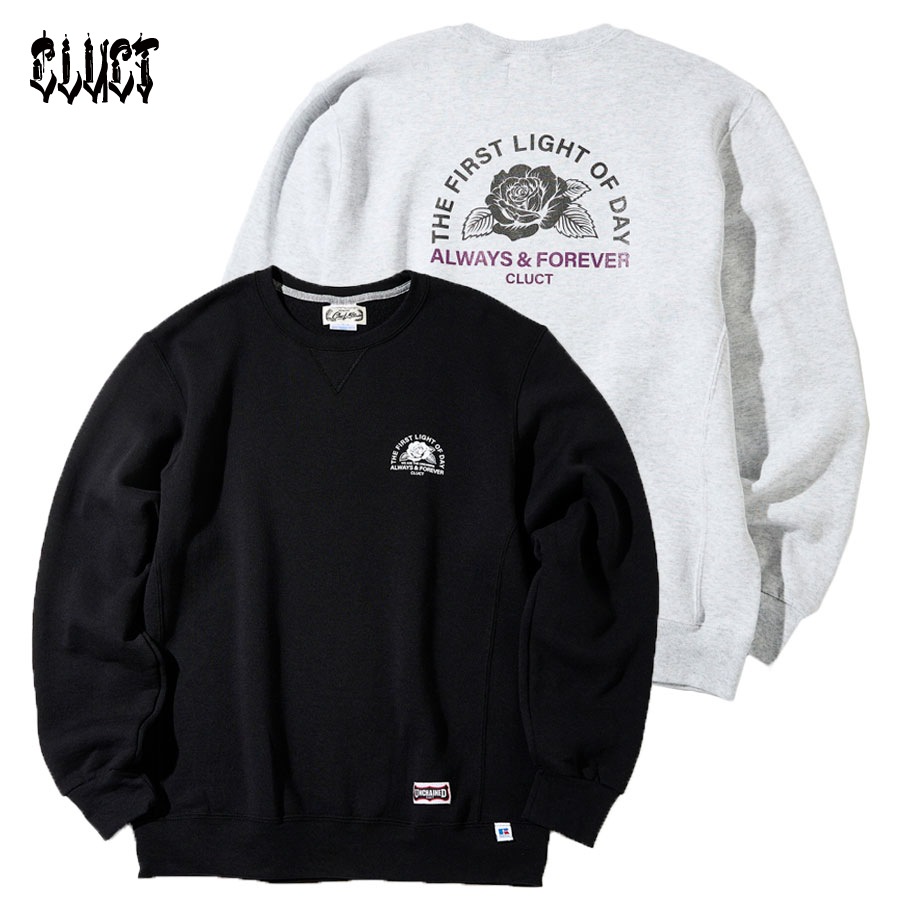 CLUCT : ROSE [CREW SWEAT]