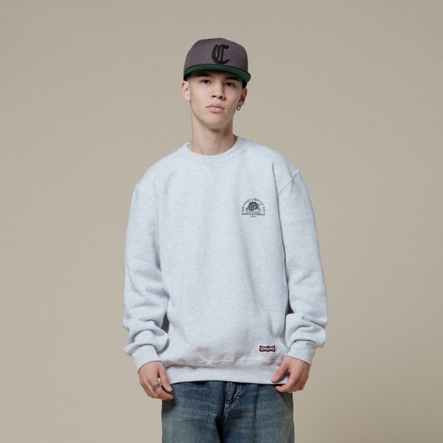 CLUCT : ROSE [CREW SWEAT]