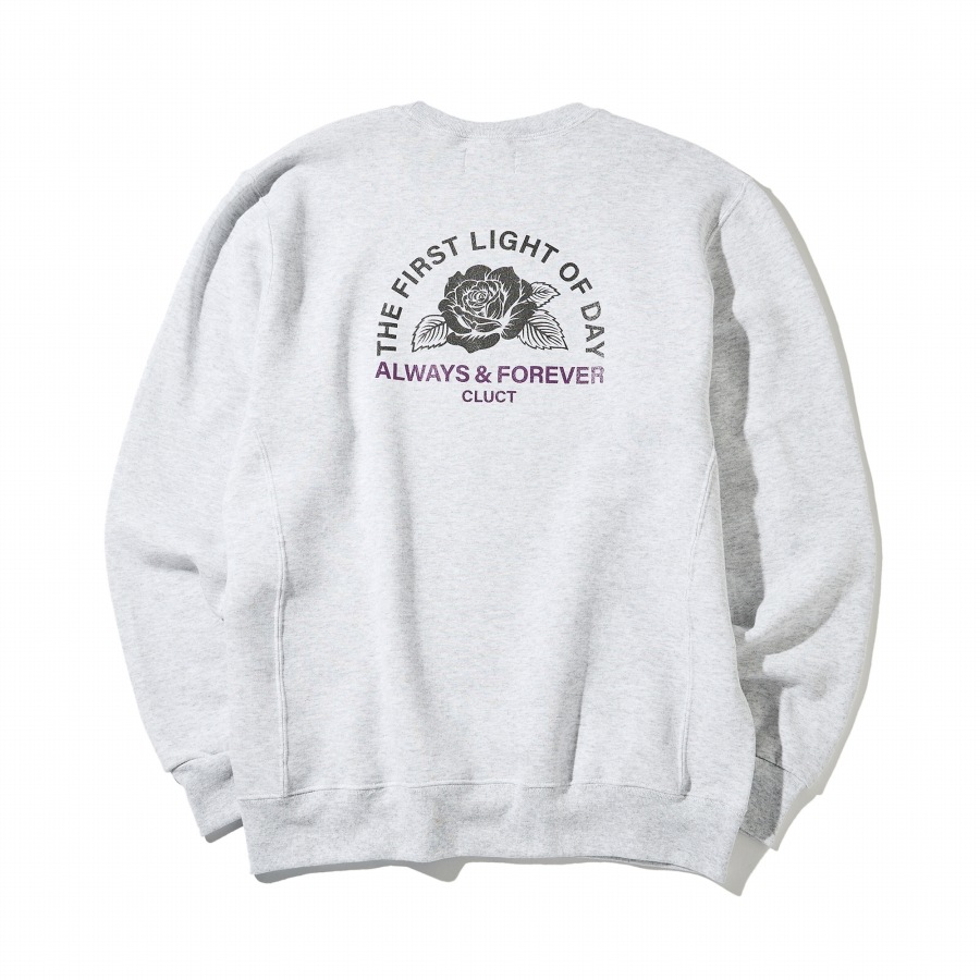 CLUCT : ROSE [CREW SWEAT]