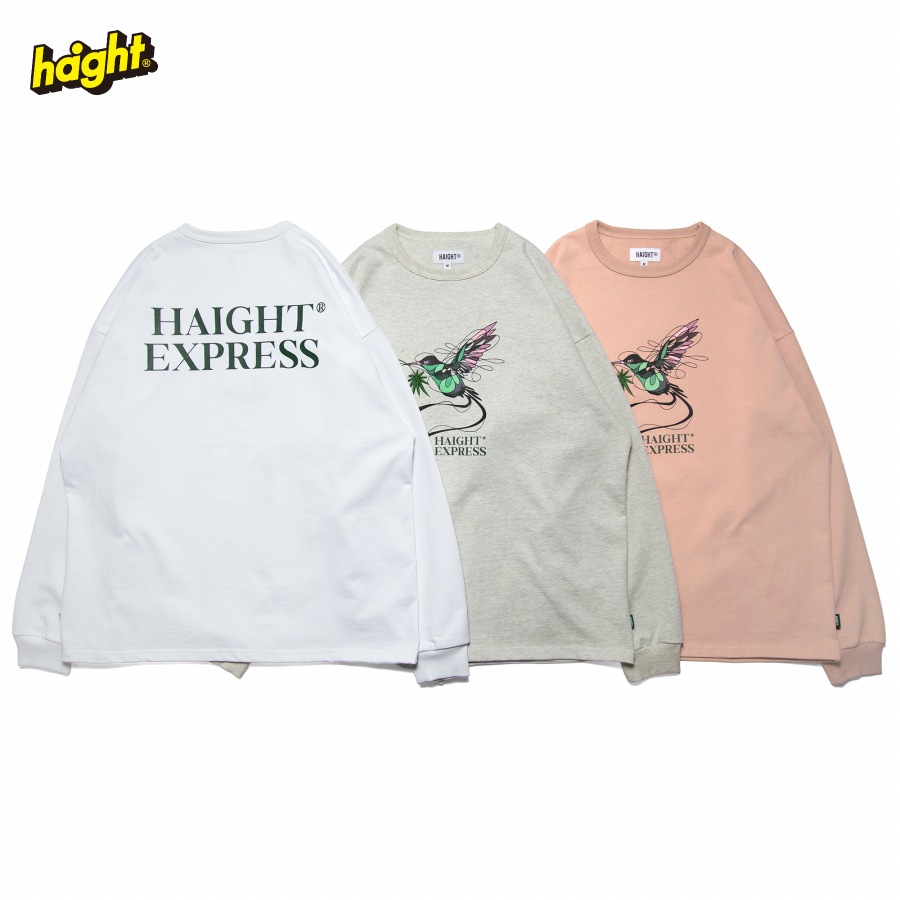 HAIGHT : EXPRESS HEAVY LS Tee ft. New School Art