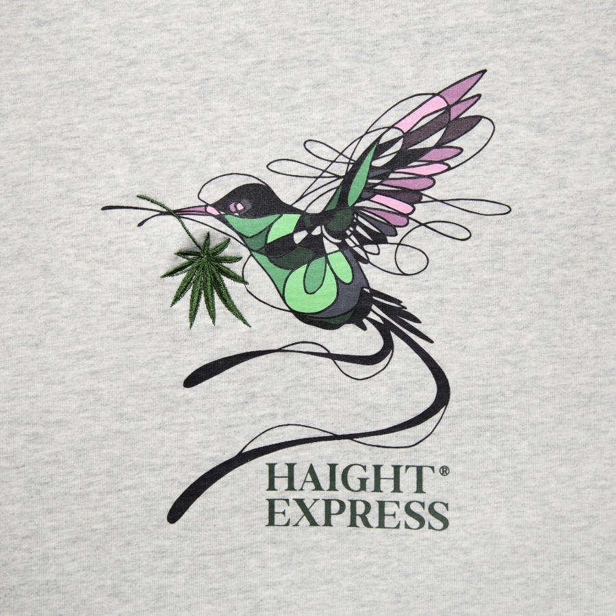 HAIGHT : EXPRESS HEAVY LS Tee ft. New School Art