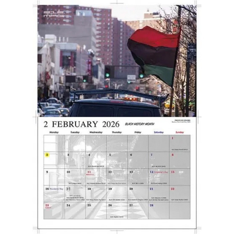 212.MAG : “RISING SIGNS ON THE STREET” 2026 CALENDAR