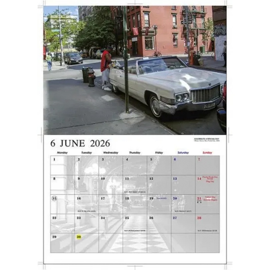 212.MAG : “RISING SIGNS ON THE STREET” 2026 CALENDAR