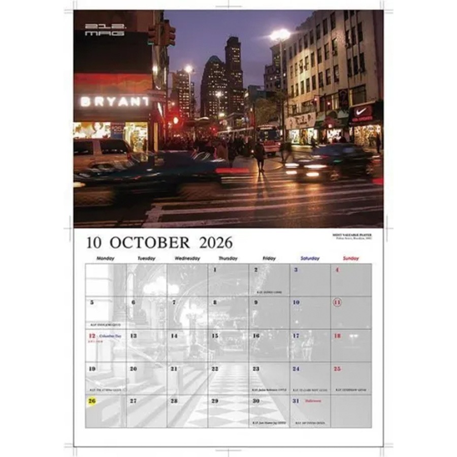 212.MAG : “RISING SIGNS ON THE STREET” 2026 CALENDAR
