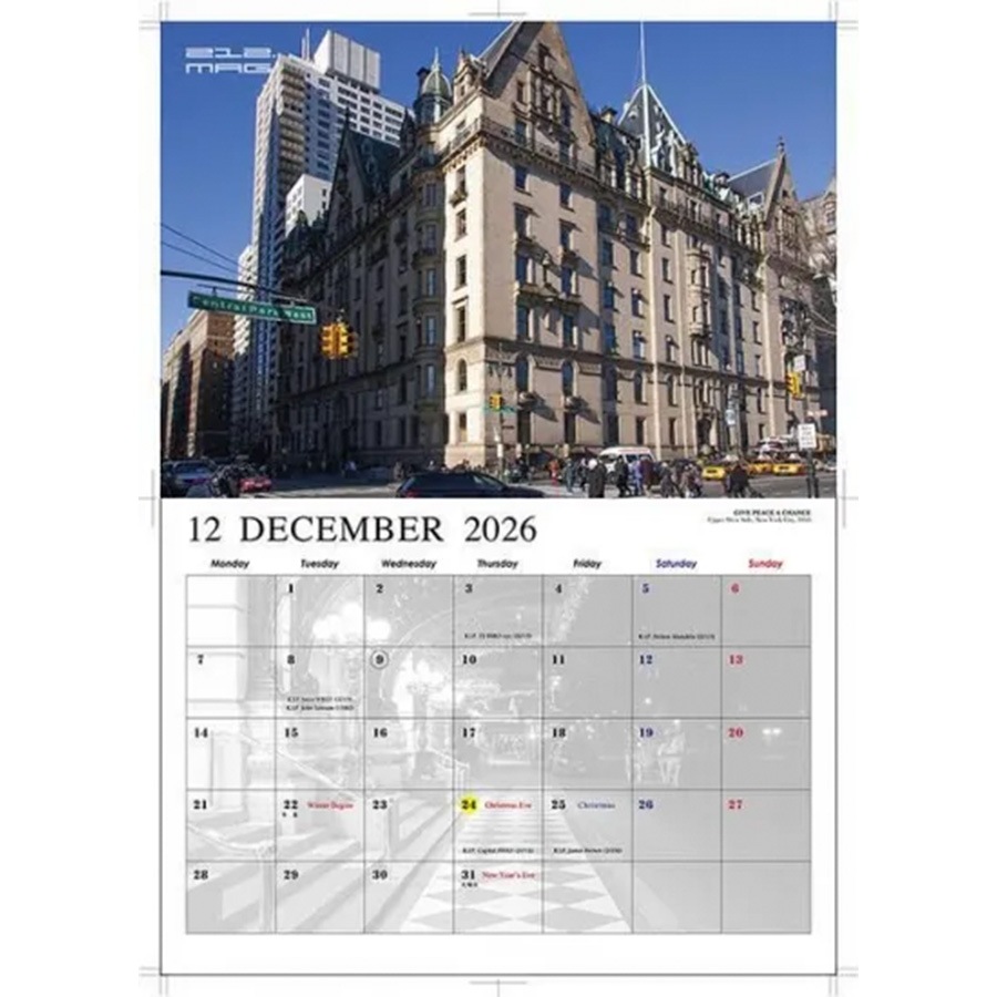 212.MAG : “RISING SIGNS ON THE STREET” 2026 CALENDAR