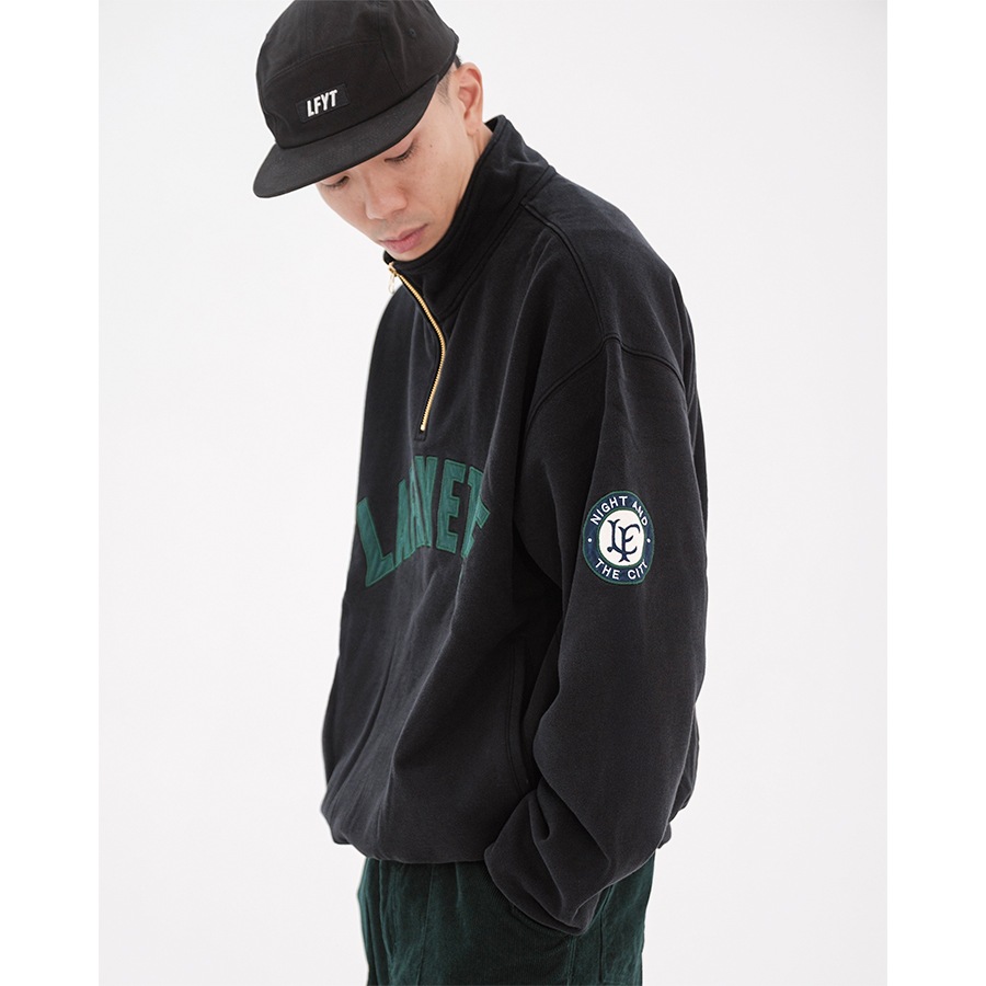 LFYT : ARCH LOGO HALFZIP SWEATSHIRT