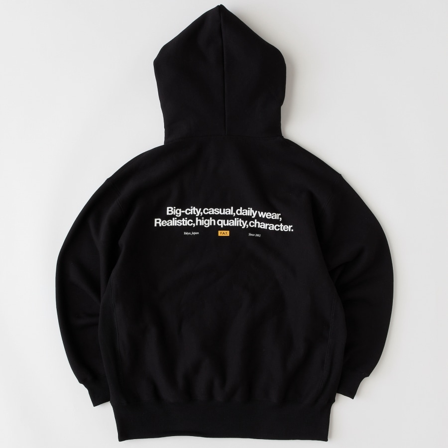 FAT 25th パーカー F.A.T. : SIGOVER | F.A.T. (ｴﾌ ｴｲ ﾃｨｰ) | FULLSPEC.