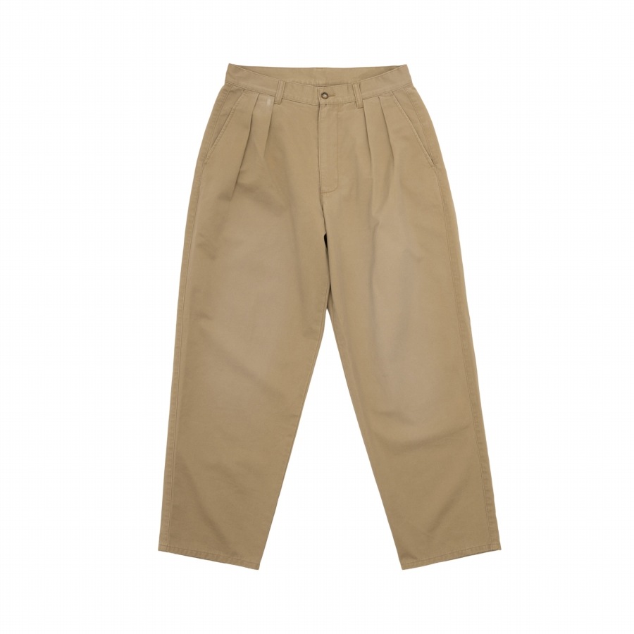 INTERBREED : Faded Two Tuck Chino