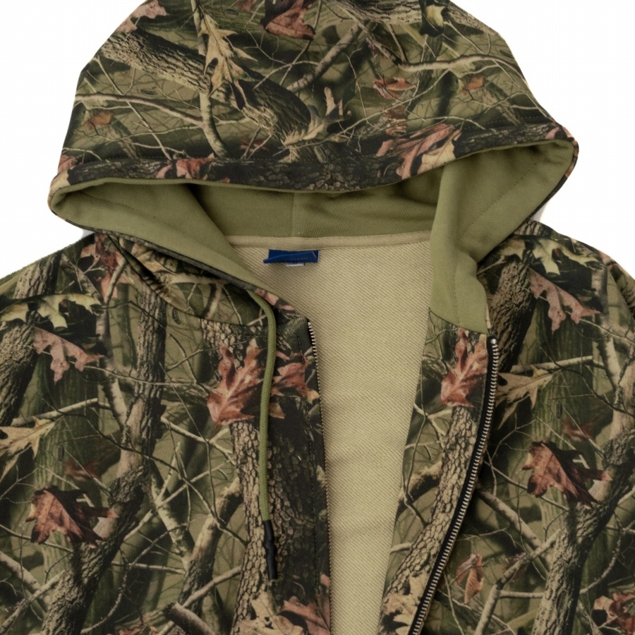 INTERBREED : Camouflage Heavy Weight Zip Hoodie