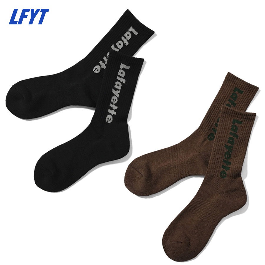 LFYT : Lafayette LOGO CREW SOCKS
