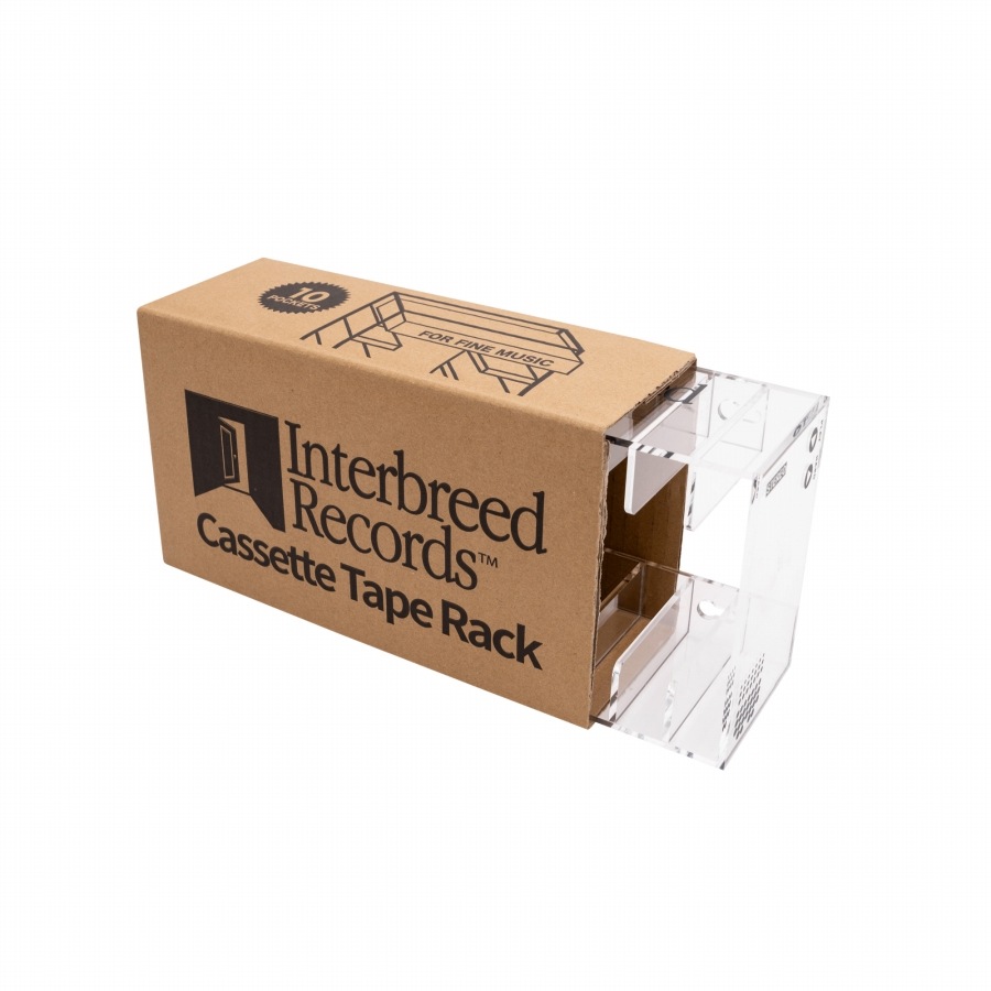 INTERBREED : IB Records Cassette Tape Rack