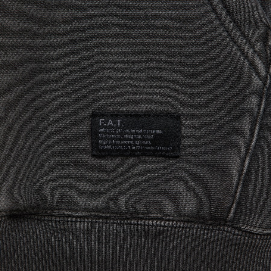FAT TITCH グレー パーカー USAFA（T）背面リフレクター FAT TITCH グレー パーカー USAFA（T）背面リフレクター - メルカリ