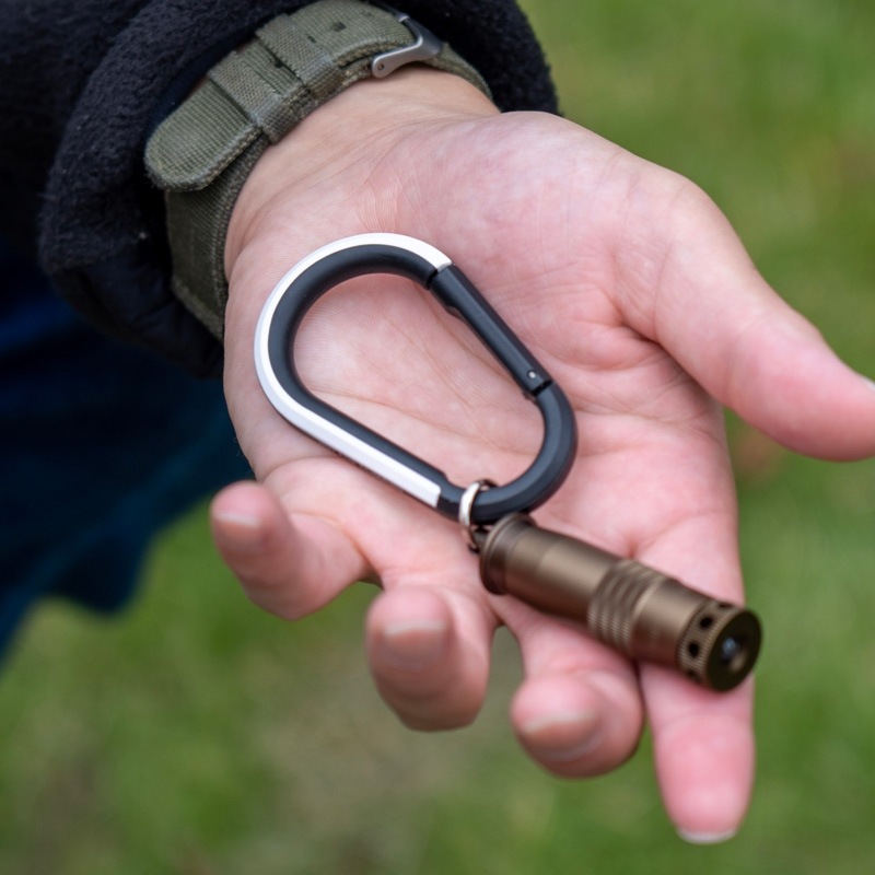 ROOT CO. : GRAVITY TRIAD CARABINER (KHAKI)