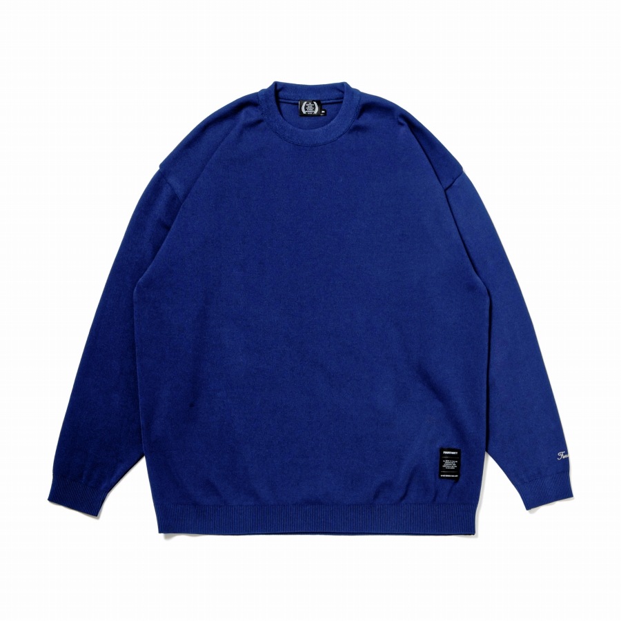 430 : L/S RLX KNIT C&S
