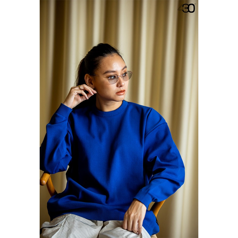 430 : L/S RLX KNIT C&S