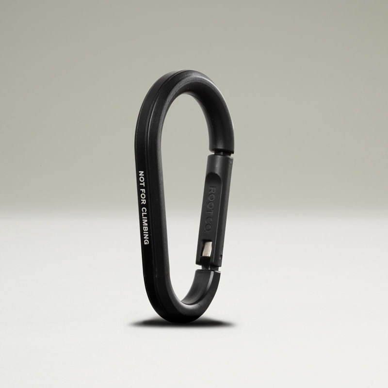 ROOT CO. : GRAVITY TRIAD CARABINER (BLACK)