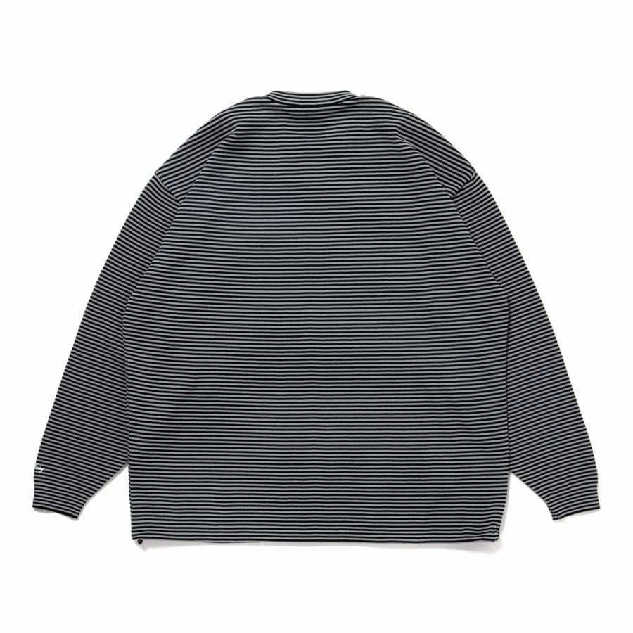 430 : L/S BDR KNIT C&S