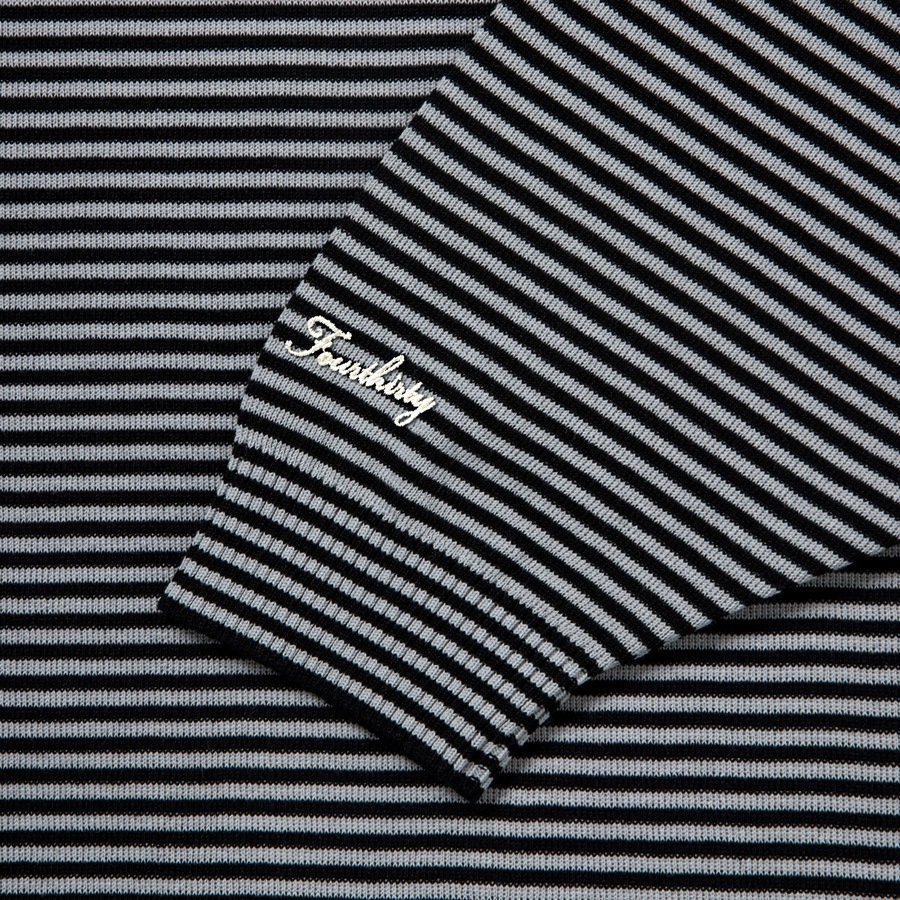 430 : L/S BDR KNIT C&S