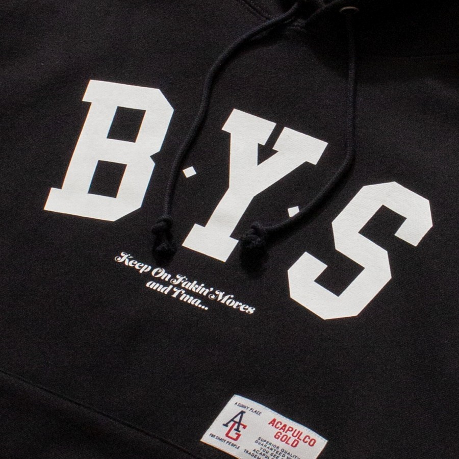 ACAPULCO GOLD : BUST YOUR SHIT HOODED SWEATSHIRT