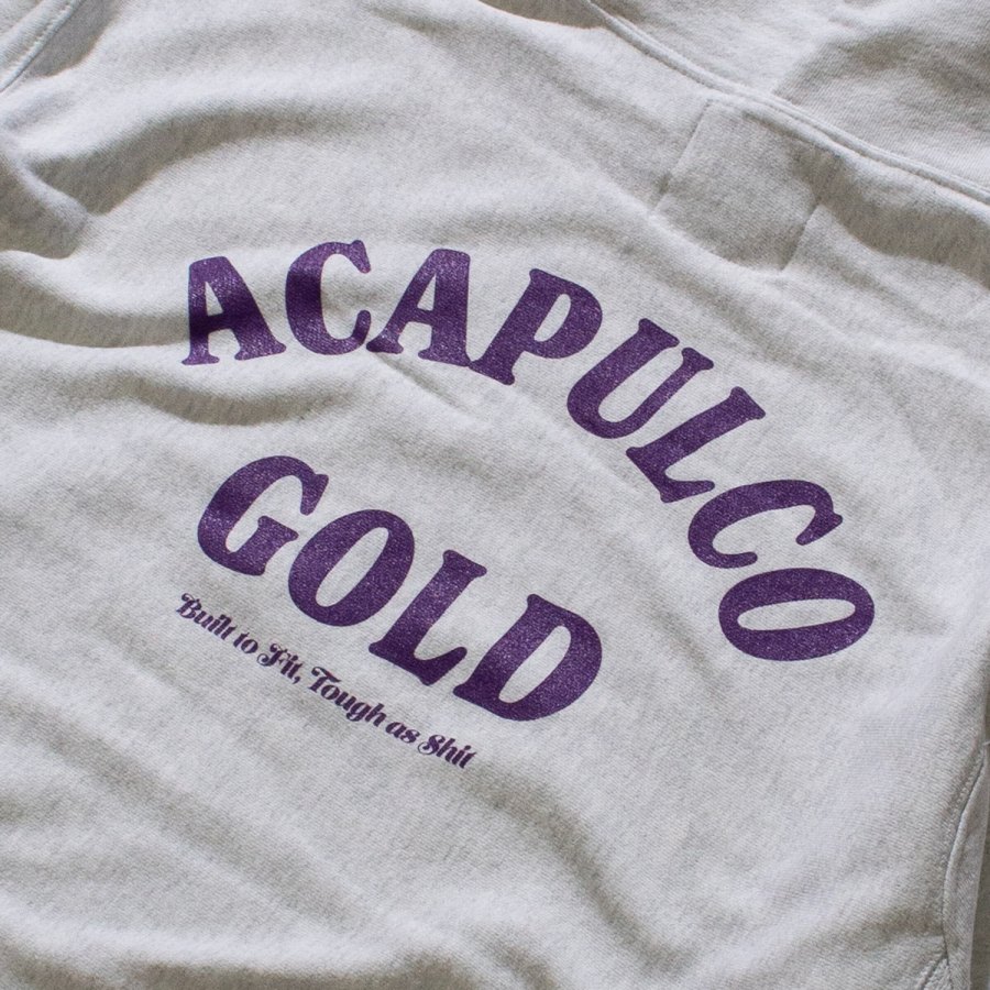 ACAPULCO GOLD : BUST YOUR SHIT HOODED SWEATSHIRT