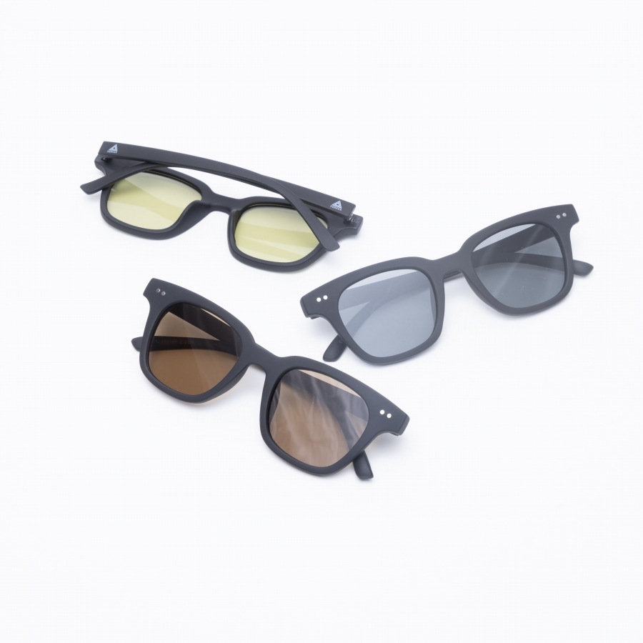 SUNKAK : TYPE 2 MATT BLACK POLARIZED LENSES (KHAKI)