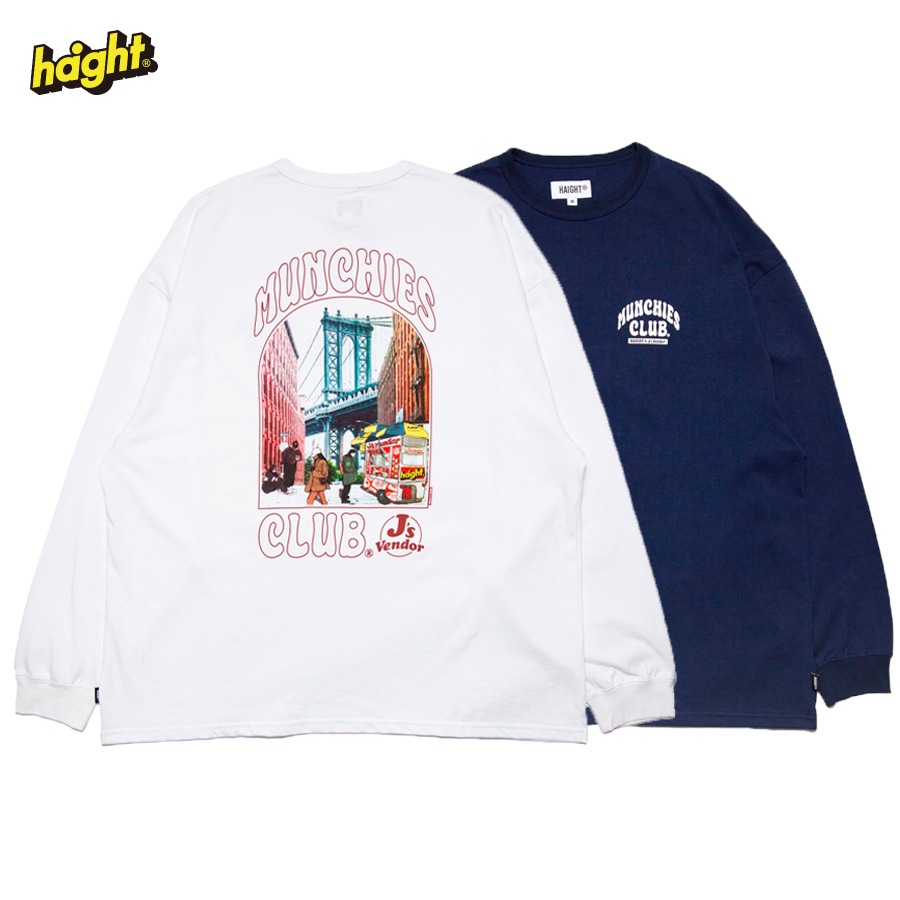 HAIGHT : MUNCHIES.C LS Tee　ft. J's Vendor