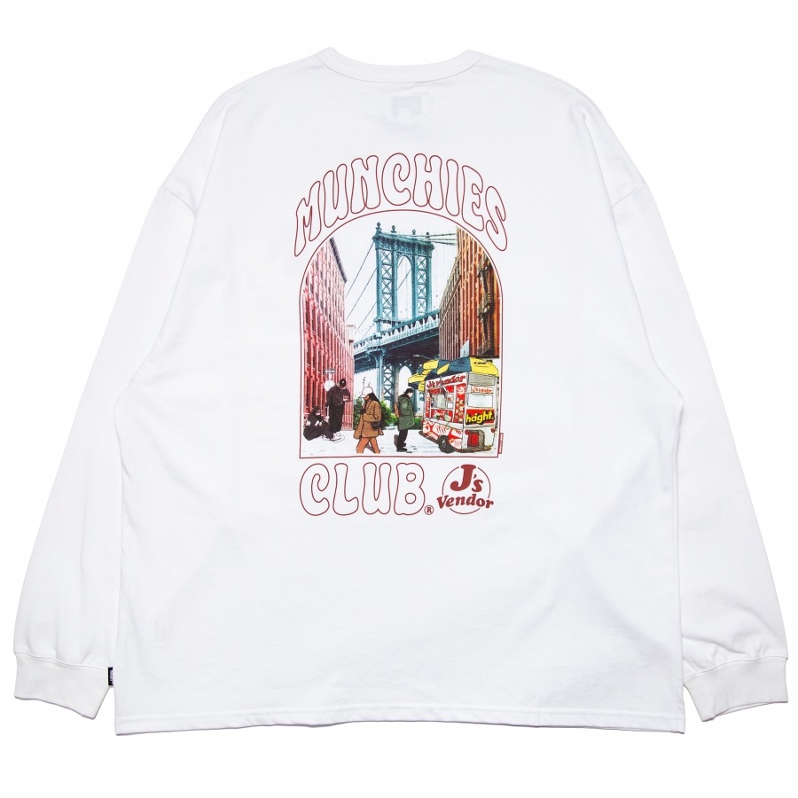 HAIGHT : MUNCHIES.C LS Tee　ft. J's Vendor