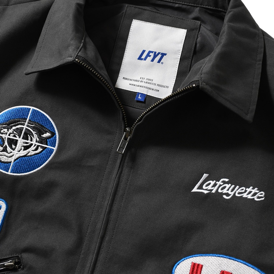 LFYT : RACING PATCH WORK JACKET
