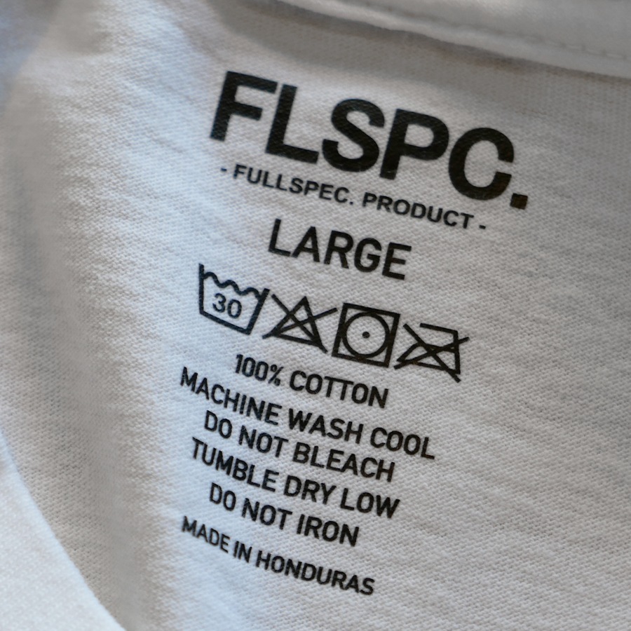 FLSPC. : GARMENT DYE S/S TEE 