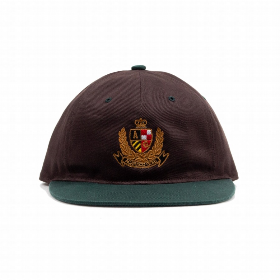 ACAPULCO GOLD : CREST 6 PANEL CAP