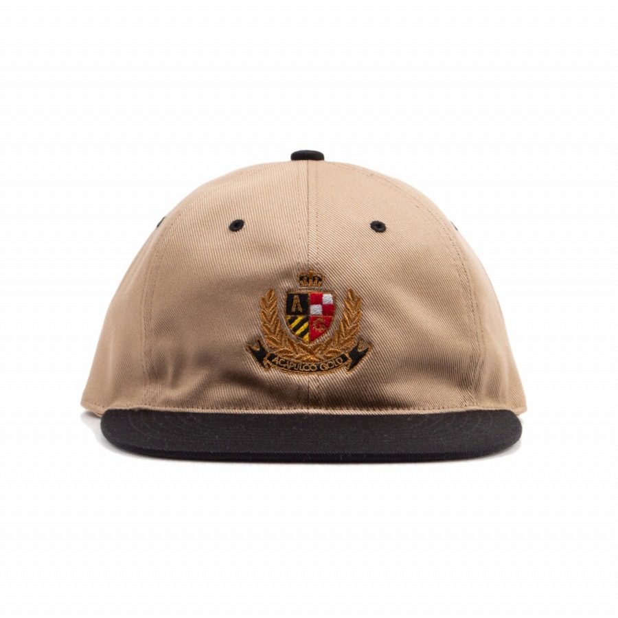 ACAPULCO GOLD : CREST 6 PANEL CAP