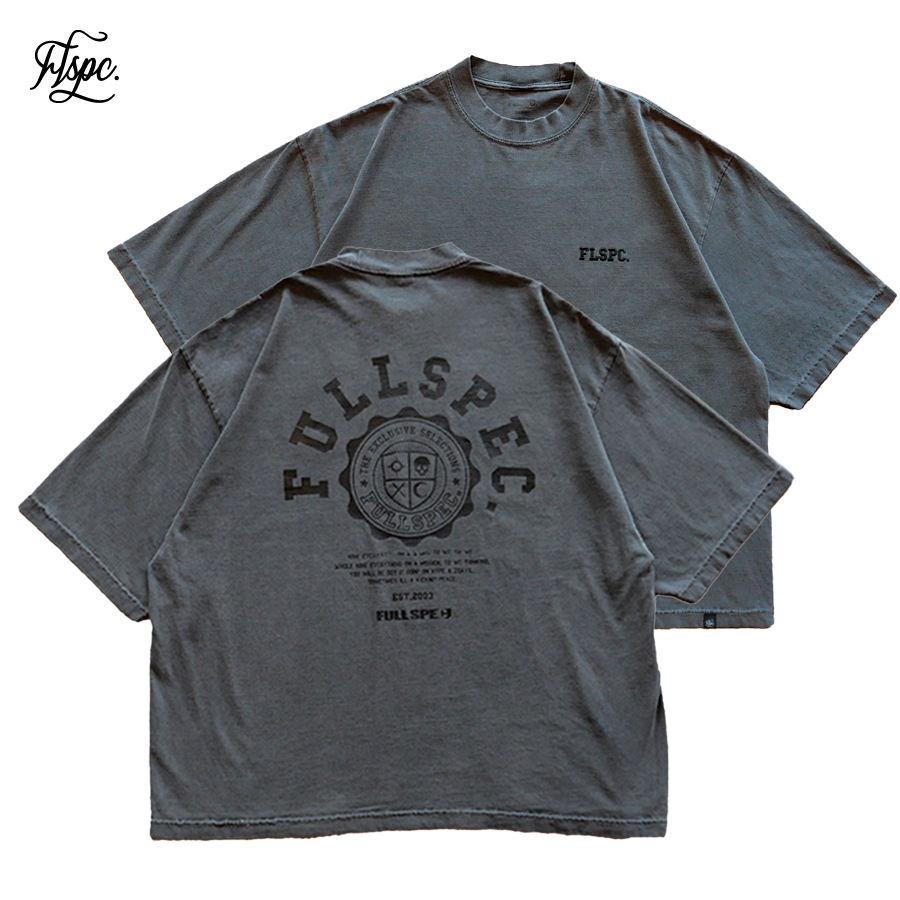 FLSPC. : GARMENT DYE S/S TEE 