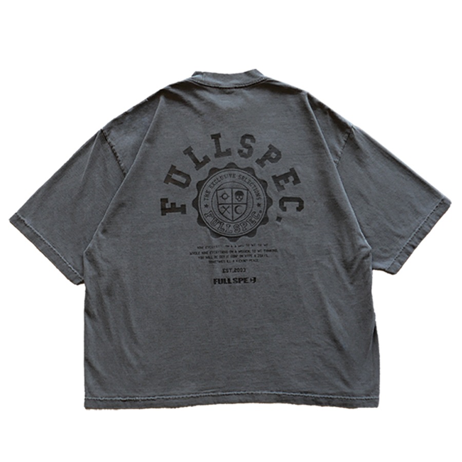 FLSPC. : GARMENT DYE S/S TEE 