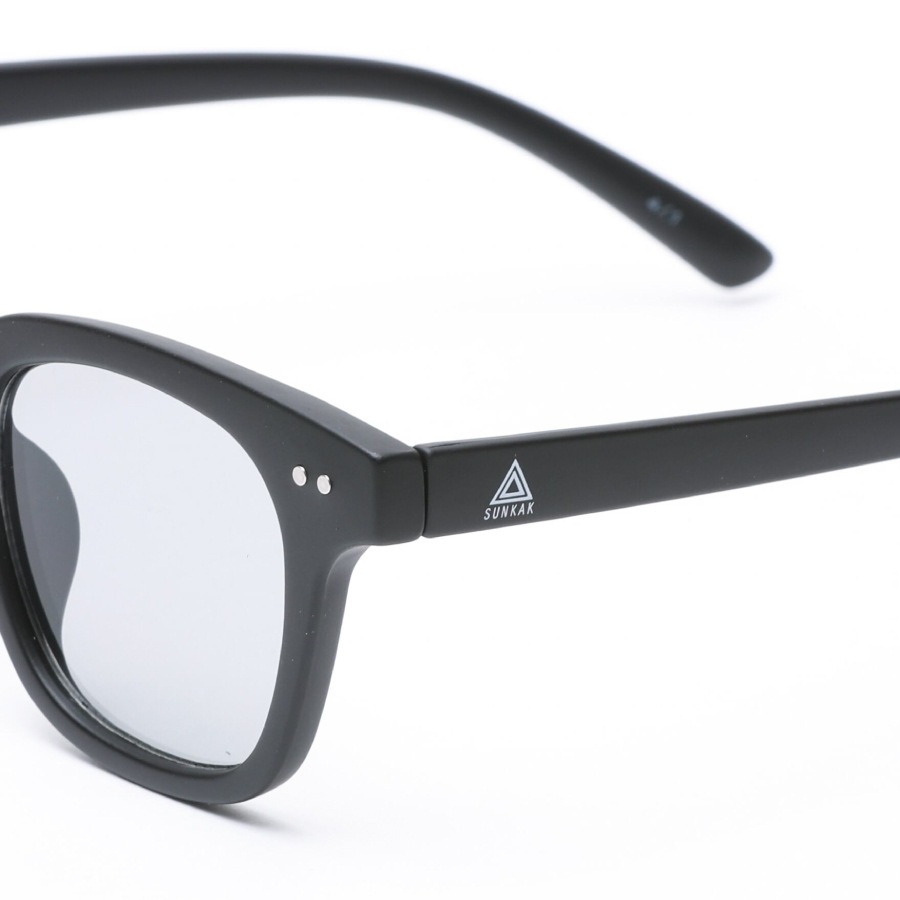 SUNKAK : TYPE 2 MATT BLACK WHITE LOGO (LIGHT SMOKE)