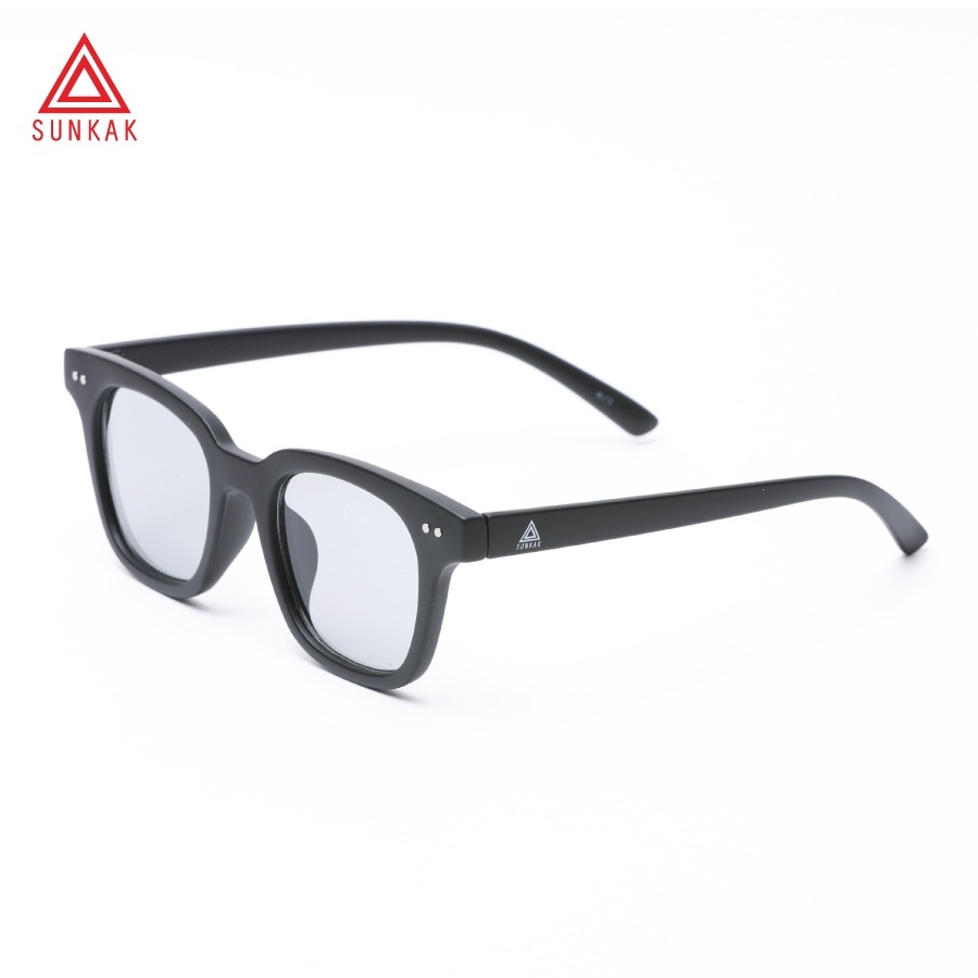 SUNKAK : TYPE 2 MATT BLACK WHITE LOGO (LIGHT SMOKE)