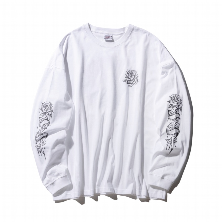 CLUCT : ROSE [WIDE L/S TEE]