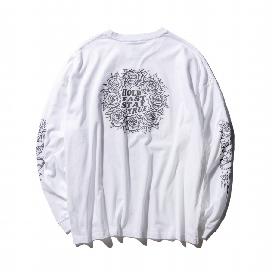CLUCT : ROSE [WIDE L/S TEE]