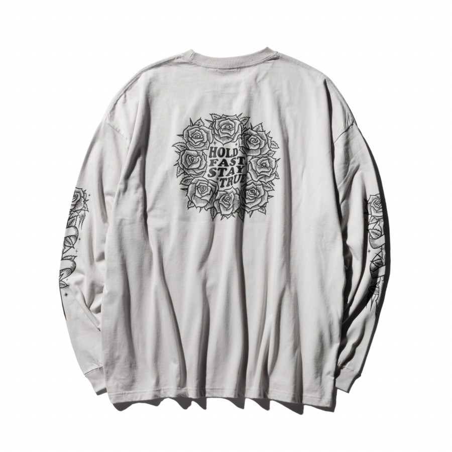 CLUCT : ROSE [WIDE L/S TEE]