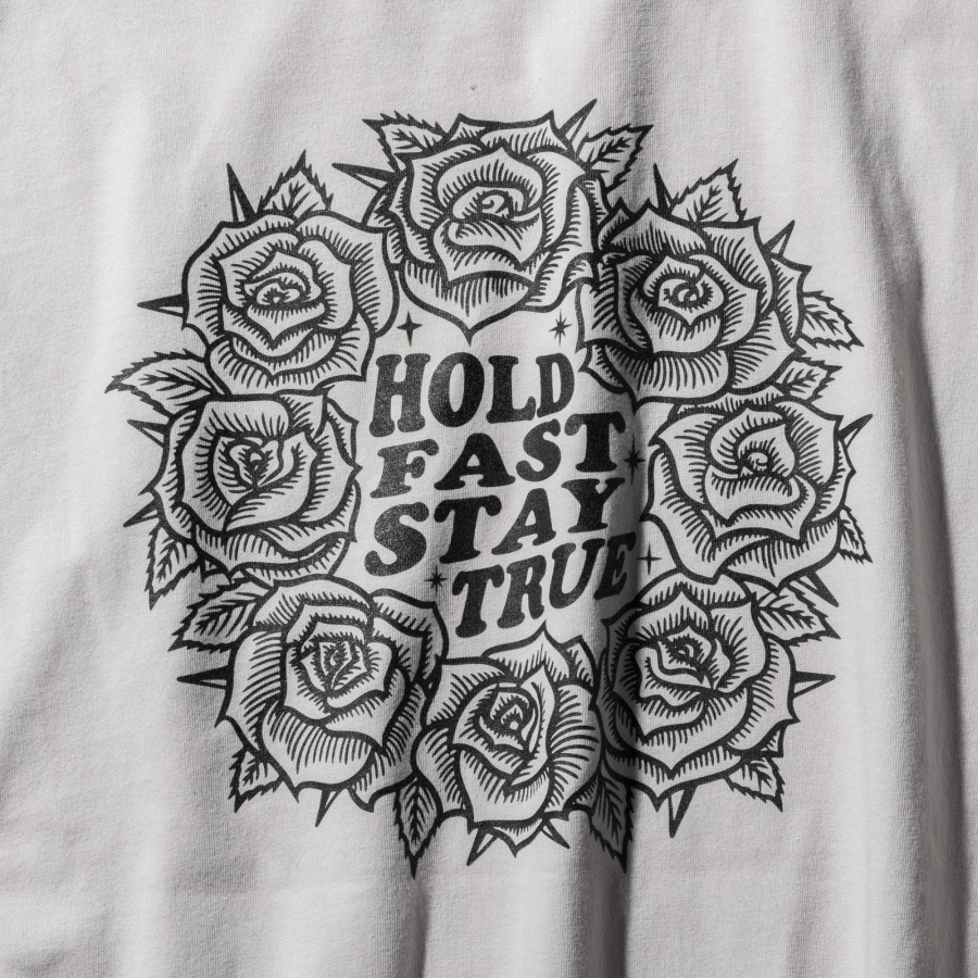 CLUCT : ROSE [WIDE L/S TEE]