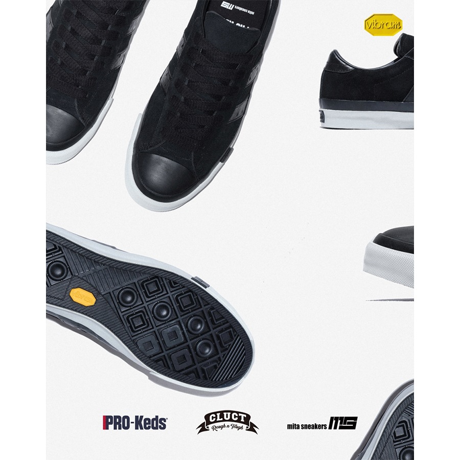 PRO-Keds × CLUCT × mita sneakers : ROYAL PLUS SUEDE LO