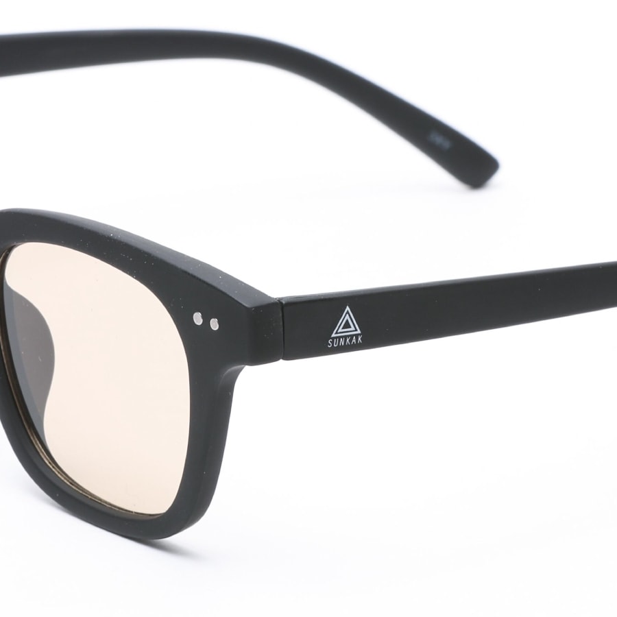 SUNKAK : TYPE 2 MATT BLACK WHITE LOGO (BROWN)